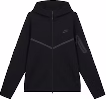 Nike Sportswear Tech Fleece Windrunner Hoodie Jacket Black HV0950-010 Nike Sportswear Tech Fleece Windrunner Hoodie Jacket Black HV0950-010