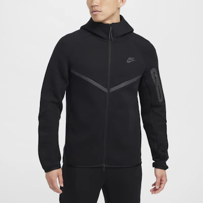 Nike Sportswear Tech Fleece Windrunner Hoodie Jaket Hitam HV0950-010 Shop Nike Sportswear Tech Fleece Windrunner Hoodie Jaket Hitam HV0950-010