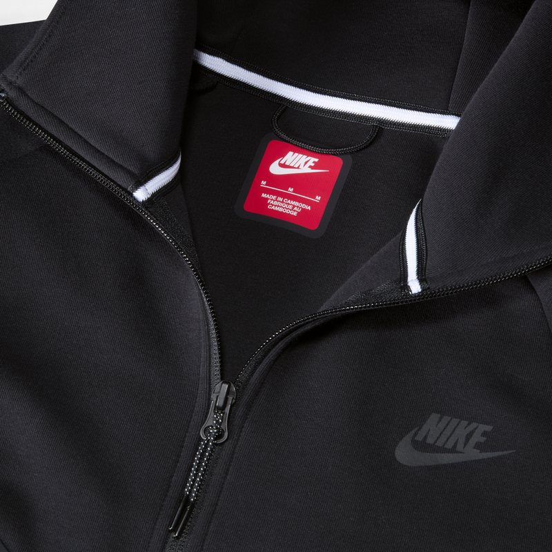 Details for Nike Sportswear Tech Fleece Windrunner Hoodie Jaket Hitam HV0950-010