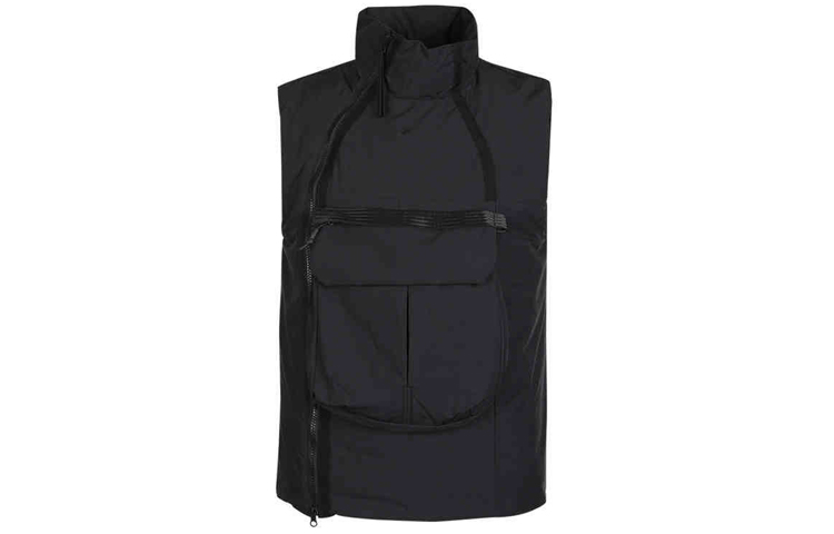 Nike Sportswear Tech Pack Black Short Vest with Detachable Pockets CU3767-010