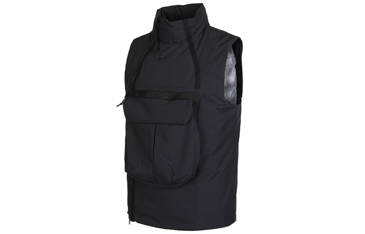 Shop Nike Sportswear Tech Pack Rompi Hitam dengan Kantong Dapat Dilepas. CU3767-010