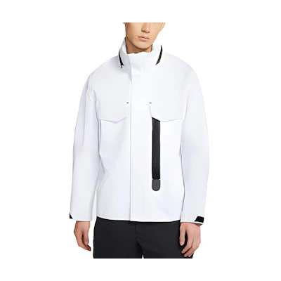 Nike Sportswear Tech Pack Colorblock Foldable Hooded Jacket White Men’s CZ9310-100