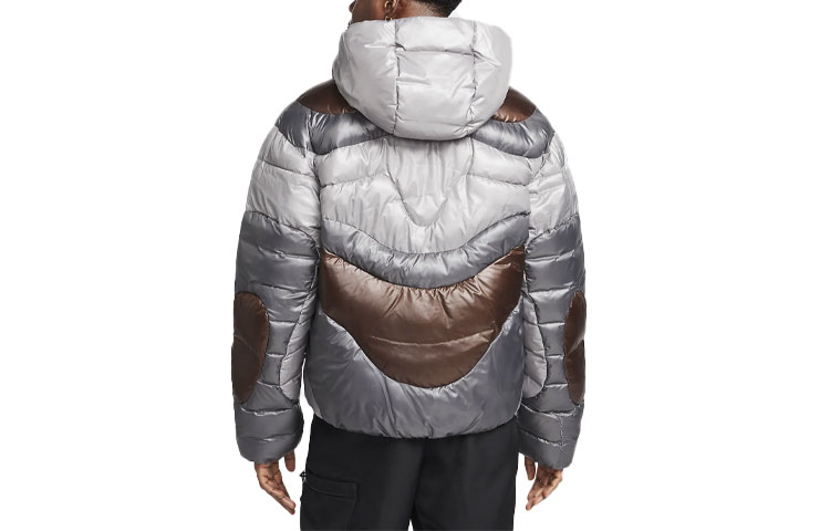 Lookbook ナイキ スポーツウェア テックパック カラーブロック ルーズフーディージャケット メンズ. FB7423-029