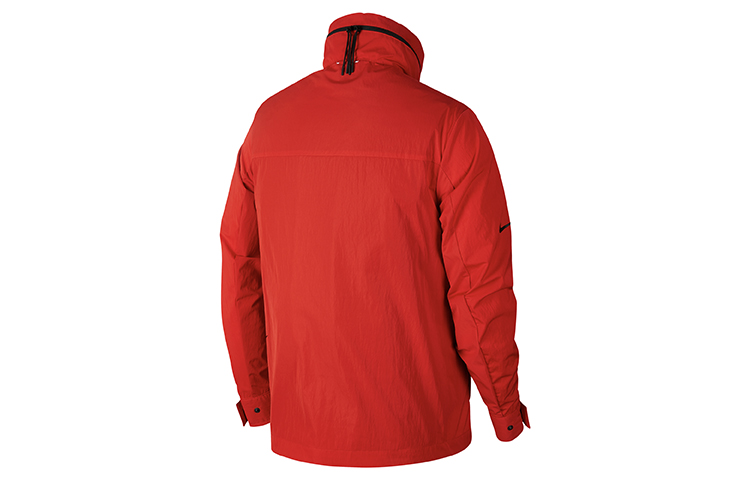 Lookbook Nike 運動生活Tech Pack紅色多口袋可拆帽背心 男款 AT4571-657