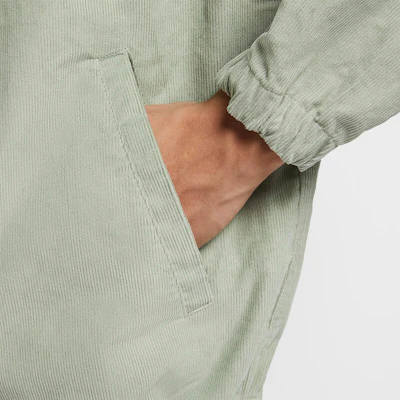 Nike Sportswear Vintage Corduroy Harrington Jacket Jade Horizon Lelaki FZ0632-370 Sizing Nike Sportswear Vintage Corduroy Harrington Jacket Jade Horizon Lelaki FZ0632-370