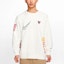 Shop Nike Sportswear White Crewneck Graffiti Print Pullover Sweatshirt CJ5055-133