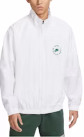 Nike Sportswear White Woven Jacket with Embroidered Logo and Print FN7233-100 Nike Sportswear White Woven Jacket with Embroidered Logo and Print FN7233-100
