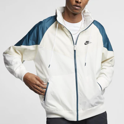 Nike Sportswear Windrunner Colorblock Hooded Jacket Green/White CN8771-133 Lookbook Nike Sportswear Windrunner Colorblock Hooded Jacket Green/White CN8771-133