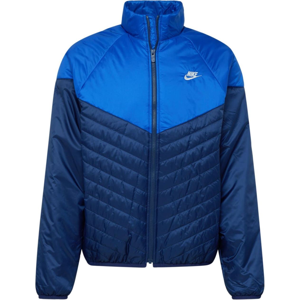 Nike Sportswear Windrunner Colorblock Logo Jacket Blue FB8195-410