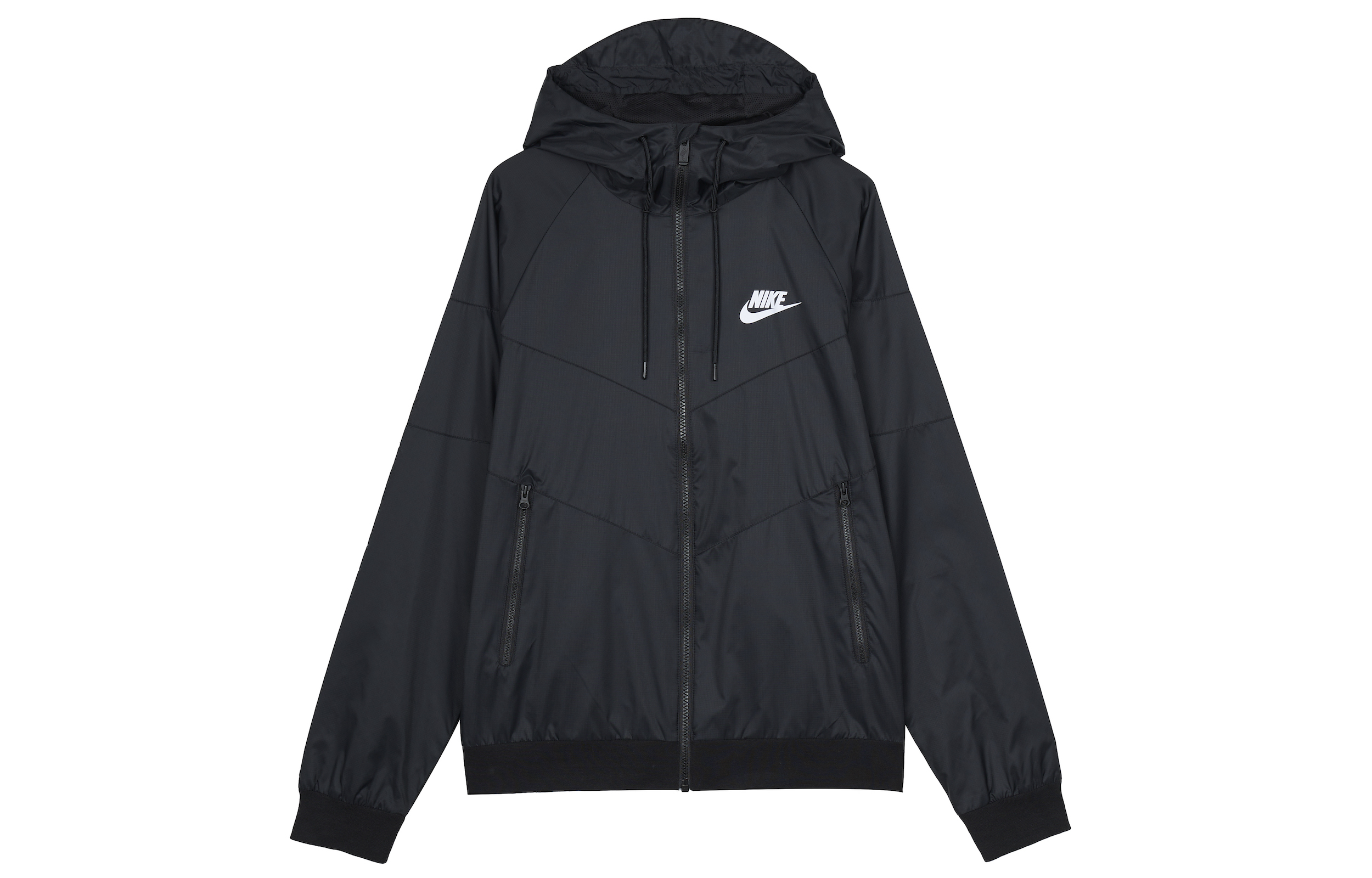 Nike Sportswear Windrunner FW22 Logo Print Hooded Jacket Black DC4113-010