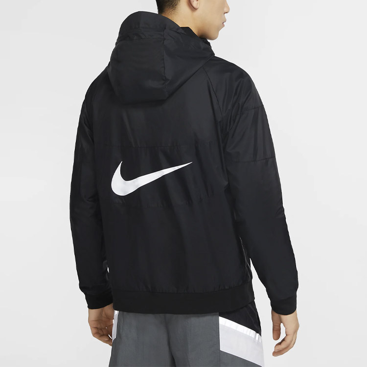 Details for Nike Sportswear Windrunner FW22 Logo Print Hooded Jacket Black DC4113-010