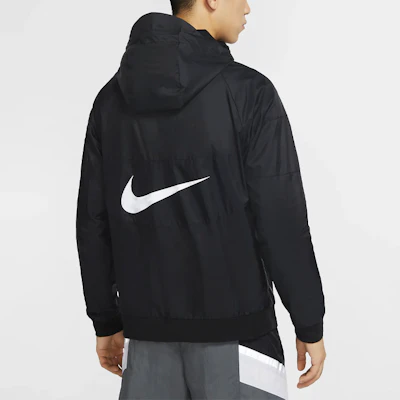Nike Sportswear Windrunner FW22 Logo Print Hooded Jacket Black DC4113-010 Details for Nike Sportswear Windrunner FW22 Logo Print Hooded Jacket Black DC4113-010