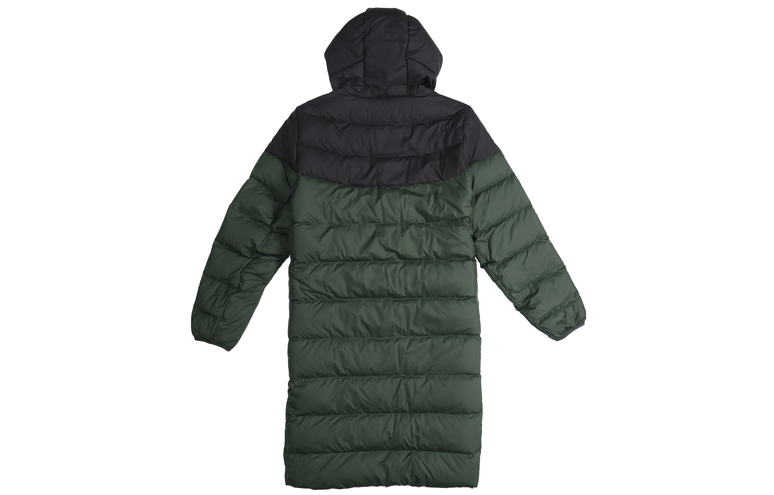 Lookbook Nike Sportswear Windrunner Long Down Coat Green Winter Jacket AA8854-045