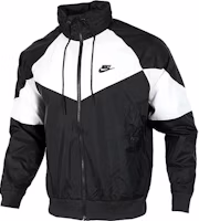 Nike Sportswear Windrunner Retro Black White Jacket with Logo Design CN8771-011 Nike Sportswear Windrunner Retro Black White Jacket with Logo Design CN8771-011