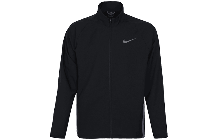 Nike Spring Black Running Training Casual Woven Jacket CZ4353-010