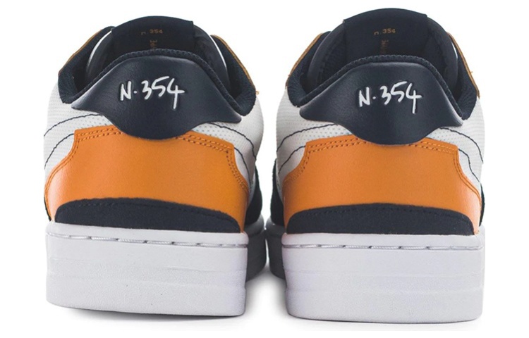 Lookbook Nike Squash Type 輕便耐磨 低筒 板鞋 男款 黑白橙