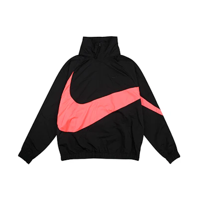 Nike SS18 Street Style Black Retro Zip-Up Jacket AT4489-016