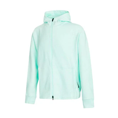 Nike SS22 Solid Color Zip Hoodie Foam Mint Green Gift for Him CU6261-379