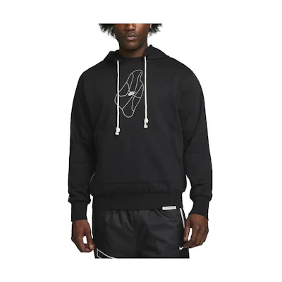 Nike SS23 Black Solid Color Casual Pullover Hoodie DQ6103-010