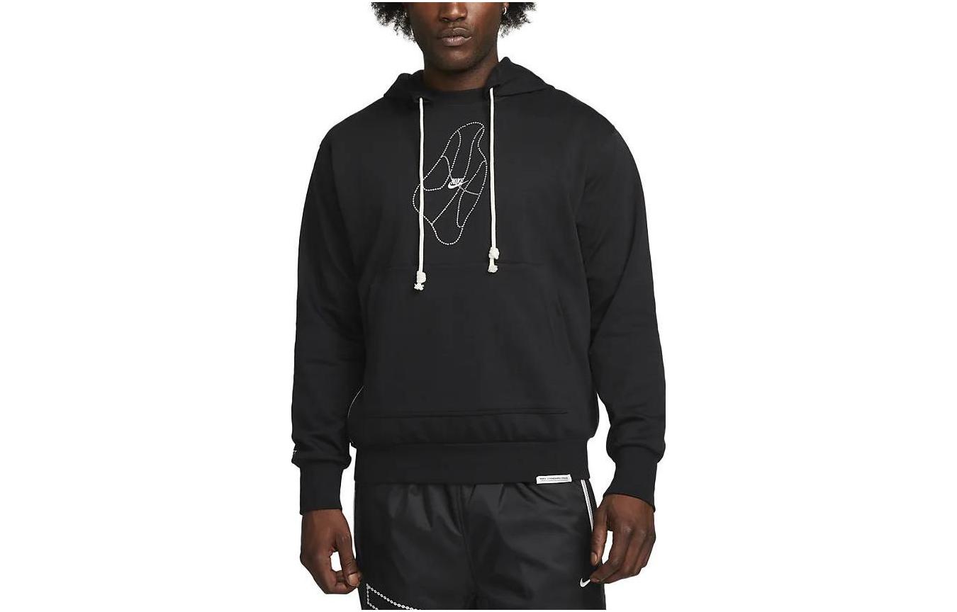 Nike SS23  Black Solid Color Casual Pullover Hoodie DQ6103-010 圖 2