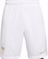Nike SS23 France National Team Qatar World Cup Logo High-Waist Soccer Shorts White DN0731-100 Nike SS23 France National Team Qatar World Cup Logo High-Waist Soccer Shorts White DN0731-100