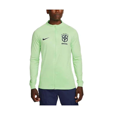 Nike SS23 Green Solid Logo Print Sports Jacket DX1950-390