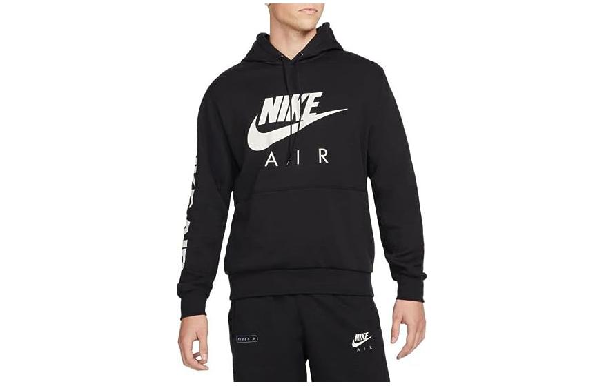 Nike SS23 Vintage Black Hoodie Long Sleeve Sweatshirt DM5202-010