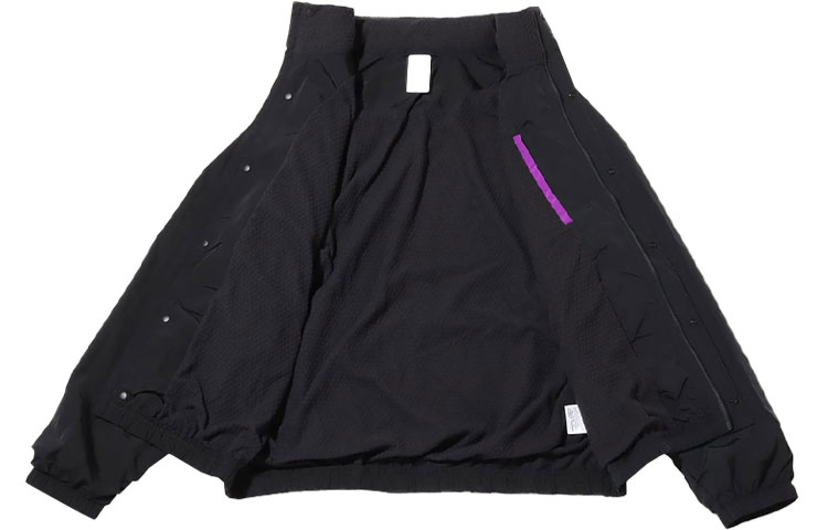 Shop 나이키 SS24 블랙 컬러블록 히든 후드 트랙 재킷 롱슬리브 FN2390-011