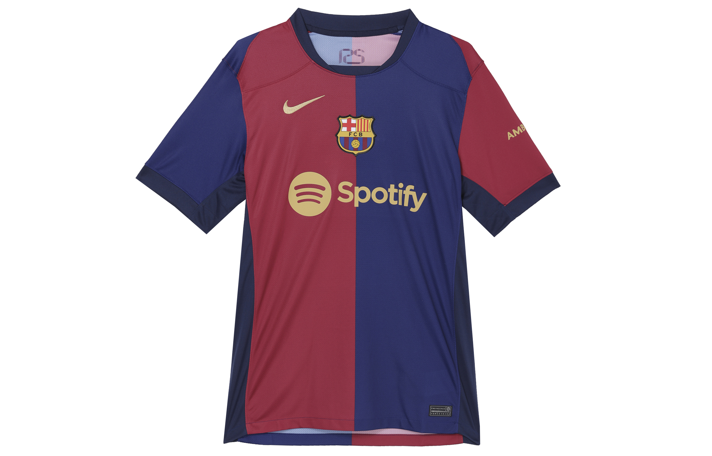 Nike SS24 FCB  Red/Blue Short Sleeve Soccer Jersey Stad Home Style FN8797-456