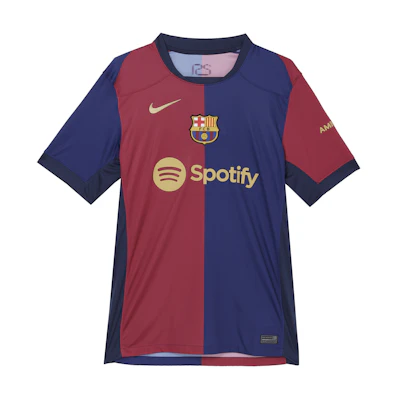 Nike SS24 FCB Red/Blue Short Sleeve Soccer Jersey Stad Home Style FN8797-456