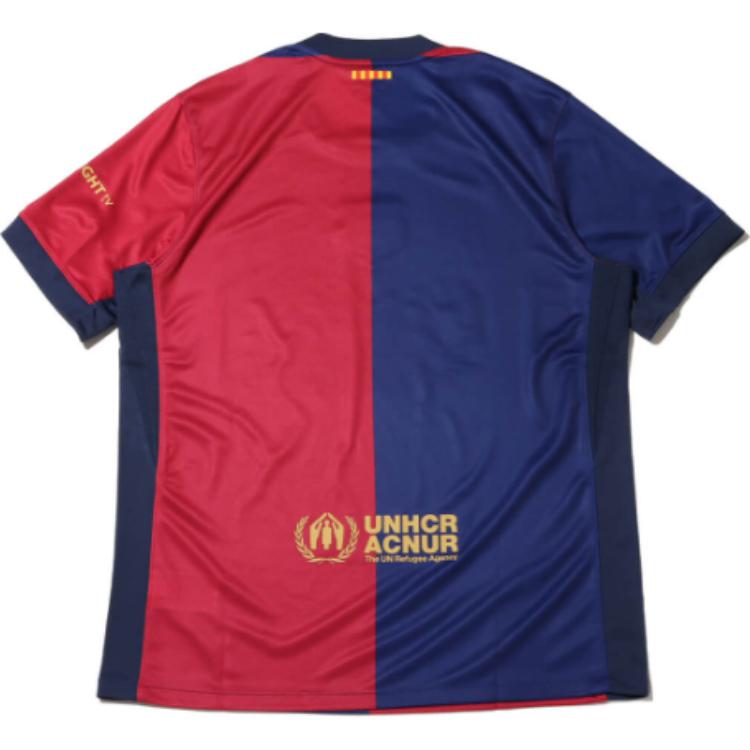 Lookbook ナイキ SS24 FCB レッド/ブルー 半袖 サッカージャージ スタジアム ホームモデル FN8797-456