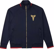 Nike SS24 Kobe Series Red Black Logo Stand Collar Zip-Up Jacket for Men FZ0937-475 Nike SS24 Kobe Series Red Black Logo Stand Collar Zip-Up Jacket for Men FZ0937-475