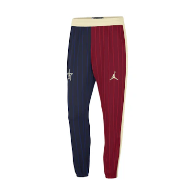 Nike SS24 NBA All-Star Retro Striped Logo Knit Joggers Men’s Multicolor FN5838-698