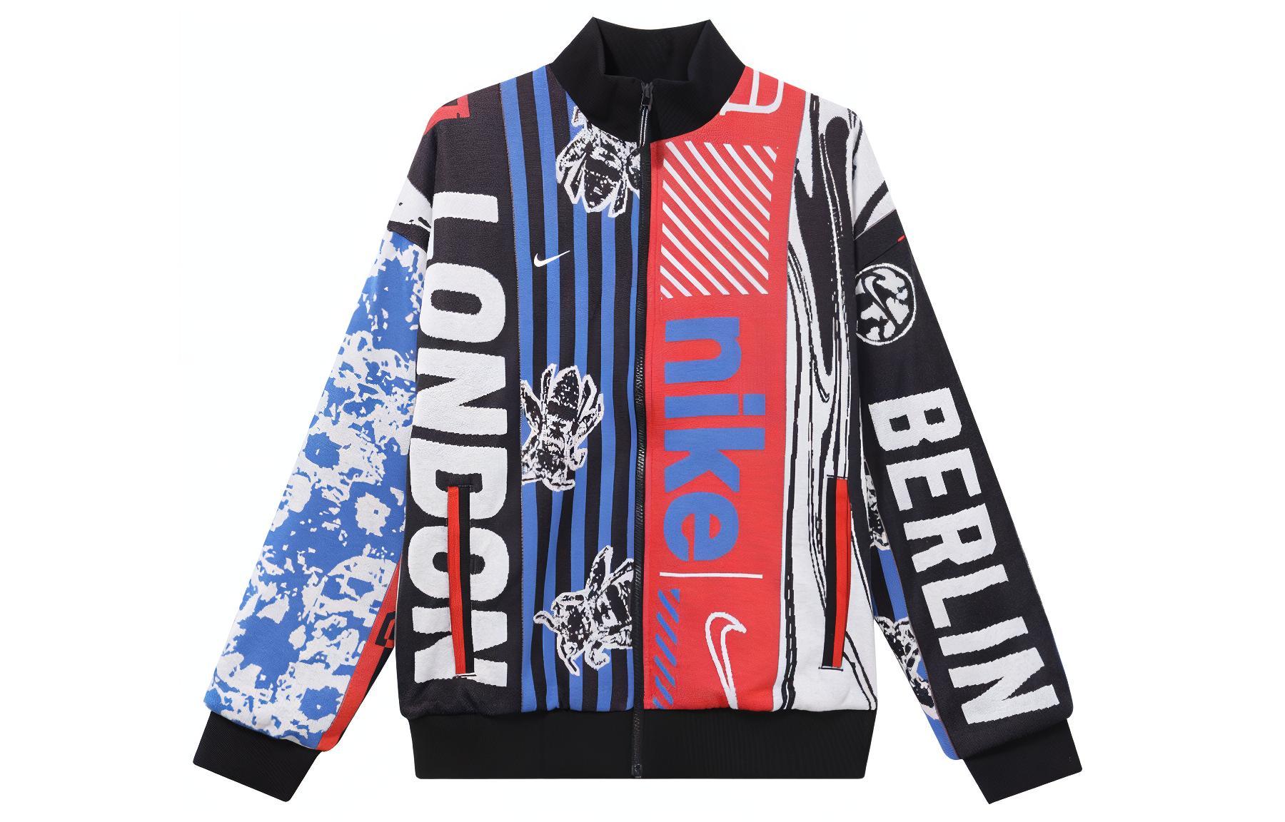 Nike SS24 Therma-FIT Full-Zip Letter Print Jacket Multi-Color FN2396-010