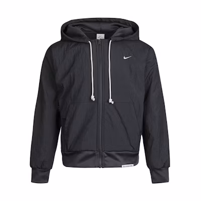 Nike Standard Issue Basketball Hoodie Dark Smoke Grey Retro Jacket CK6806-070