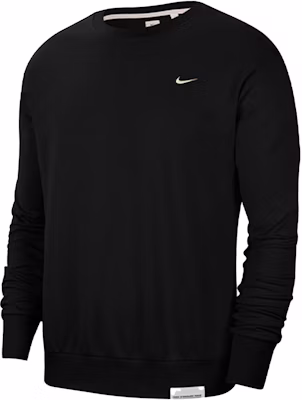 Nike Standard Issue Dri-FIT Crewneck Basketball Sweatshirt Black CK6359-010 Buy Nike Standard Issue Dri-FIT Crewneck Basketball Sweatshirt Black CK6359-010