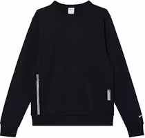 Nike Standard Issue Dri-FIT Crewneck Retro Long-Sleeve Sweatshirt Black Mens FZ0221-010 Nike Standard Issue Dri-FIT Crewneck Retro Long-Sleeve Sweatshirt Black Mens FZ0221-010