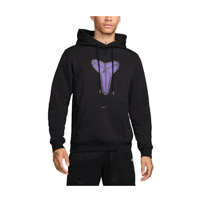Nike Standard Issue Dri-FIT Kobe Black Basketball Hoodie - Soft & Breathable HF0066-010