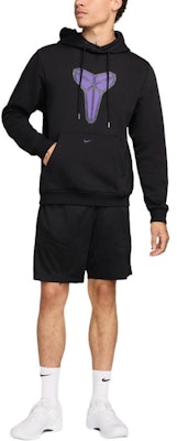 Nike Standard Issue Dri-FIT Kobe 黑色籃球連帽衫 - 柔軟透氣 HF0066-010 Lookbook Nike Standard Issue Dri-FIT Kobe 黑色籃球連帽衫 - 柔軟透氣 HF0066-010