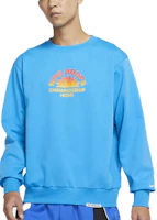 Nike Standard Issue Vintage Sports College Style Sweatshirt Blue - DJ3025-446 Nike Standard Issue Vintage Sports College Style Sweatshirt Blue - DJ3025-446