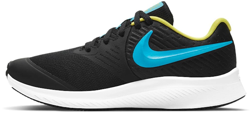(JR) Nike Star Runner 2 'Hitam Biru Hijau' AQ3542-012 Buy (JR) Nike Star Runner 2 'Hitam Biru Hijau' AQ3542-012