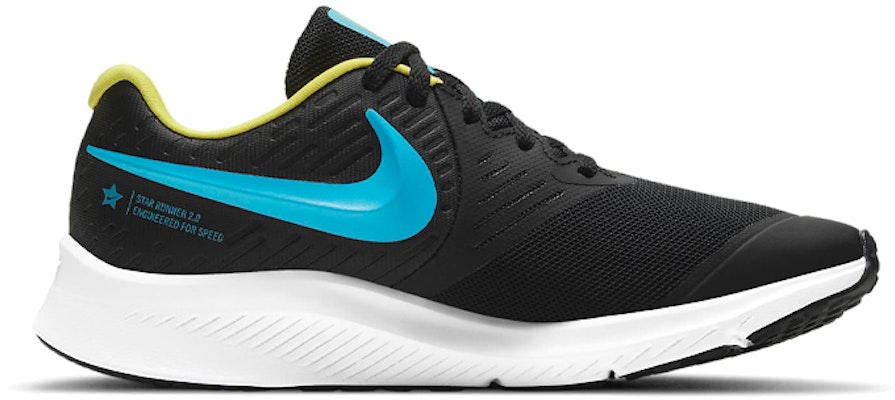 (JR) Nike Star Runner 2 'Hitam Biru Hijau' AQ3542-012 Order (JR) Nike Star Runner 2 'Hitam Biru Hijau' AQ3542-012