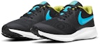 Lookbook (JR) Nike Star Runner 2 'Hitam Biru Hijau' AQ3542-012