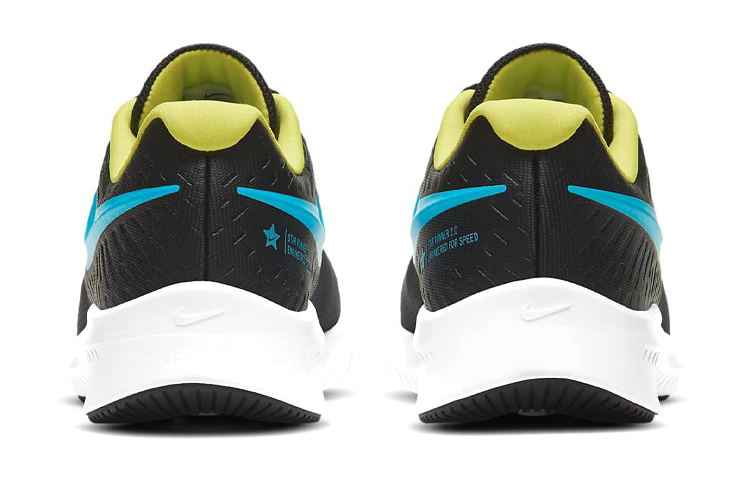 Purchase (JR) Nike Star Runner 2 'Hitam Biru Hijau' AQ3542-012
