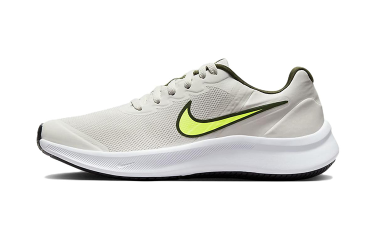 Buy Nike Star Runner 3 (GS) 低筒休閒跑步鞋 米灰 可回收材料