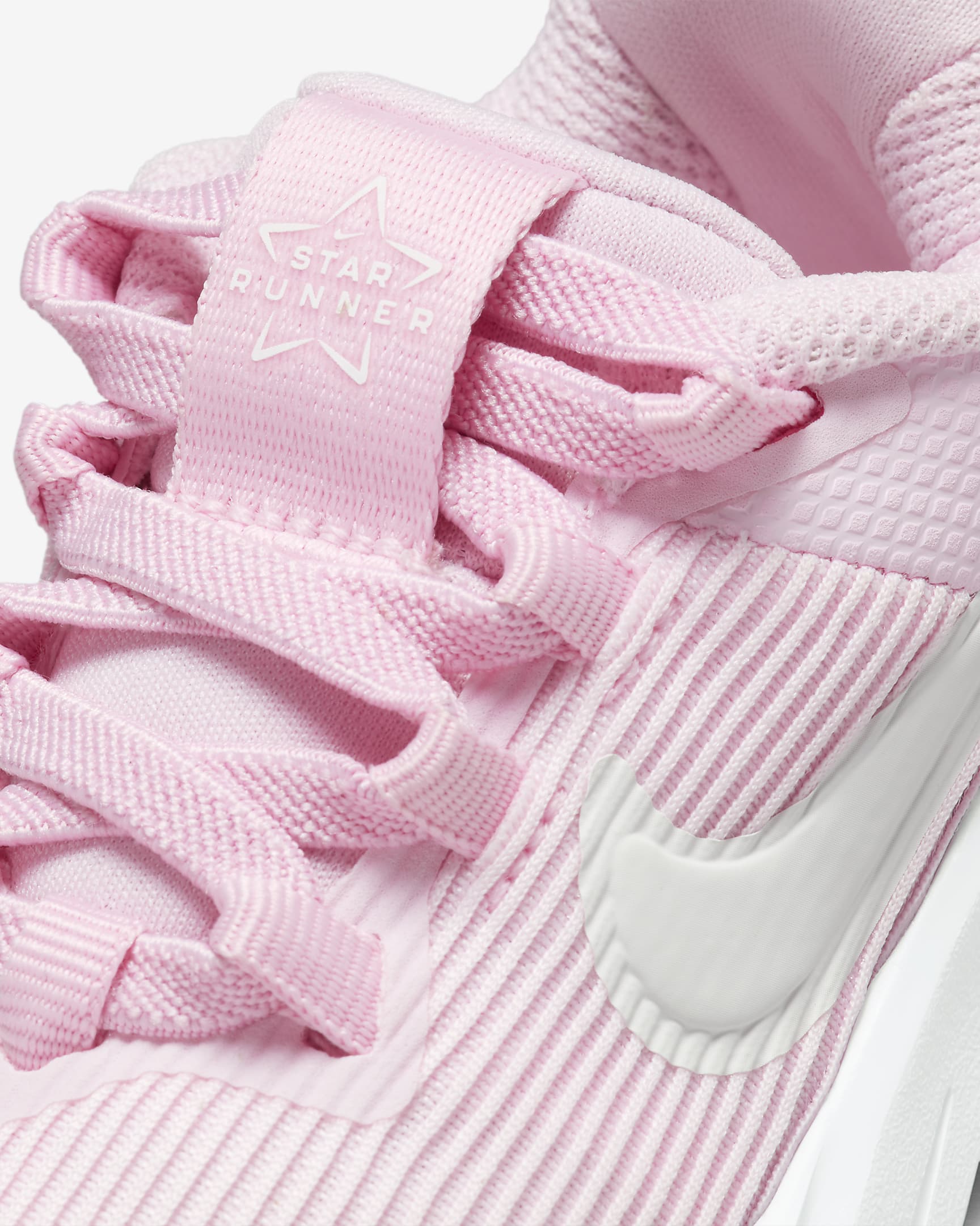 Sizing (TD) Nike Star Runner 4 'Merah Muda Busa Putih' DX7616-602