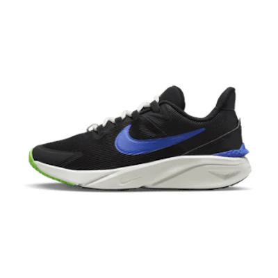 Nike Star RNNR 4 Black/Summit White/Green Strike/Racer Blue