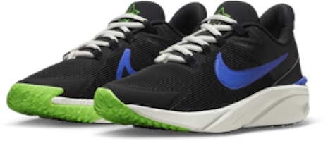 Nike Star Runner 4 黑色/高峰白/綠擊/賽車藍 DX7615-004 Purchase Nike Star Runner 4 黑色/高峰白/綠擊/賽車藍 DX7615-004