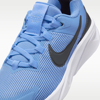(PS) Nike Star Runner 4 Azul Beyond/Azul Claro/Blanco/Antracita DX7614-408 Sizing (PS) Nike Star Runner 4 Azul Beyond/Azul Claro/Blanco/Antracita DX7614-408