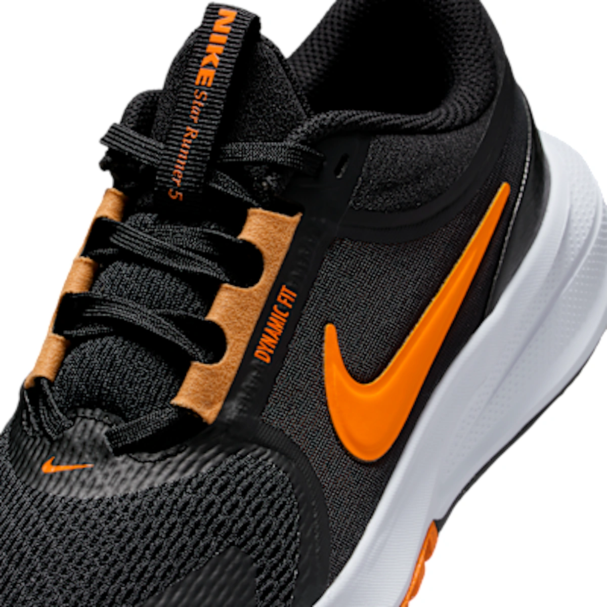 (Youth) Nike Star Runner 5 Black/Marrakech/Anthracite/Total Orange